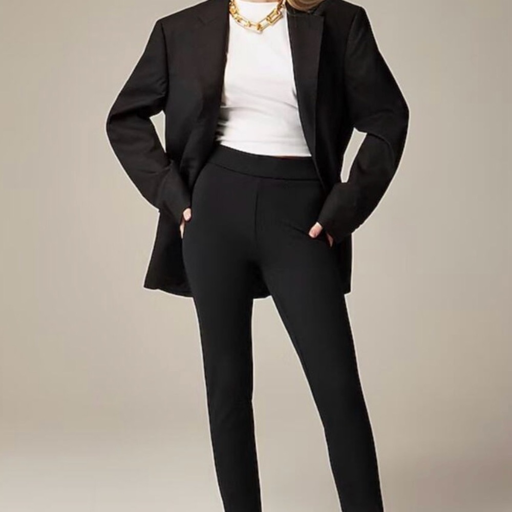J Crew‎ Navy Pixie ankle pants TXL